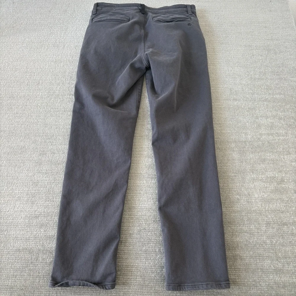 Rag & Bone Fit 2 Slim Chino Pants Mens 32x30 Gray Straight Leg Stretch Casual
